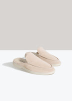 Beige lady mule