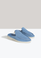 Sky blue lady mule