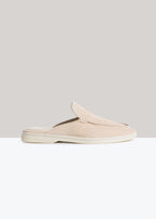 Beige lady mule
