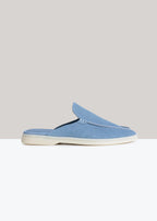 Sky blue lady mule
