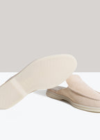 Beige lady mule