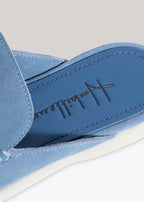 Sky blue lady mule