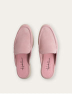 Soft pink lady mule