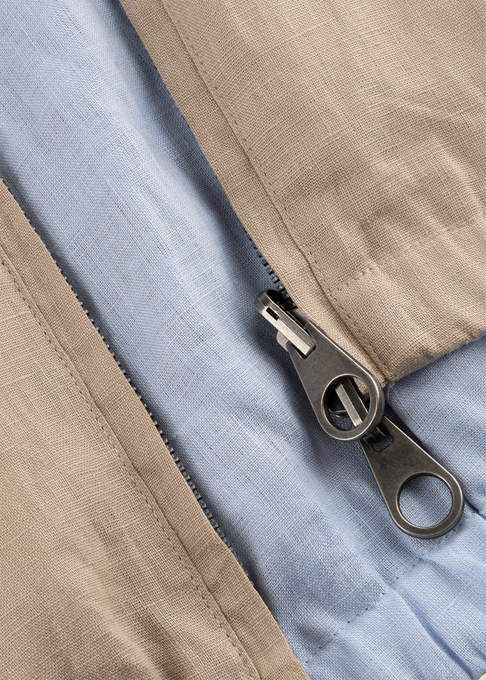 Reversibel Linnen Jacket Tiflb