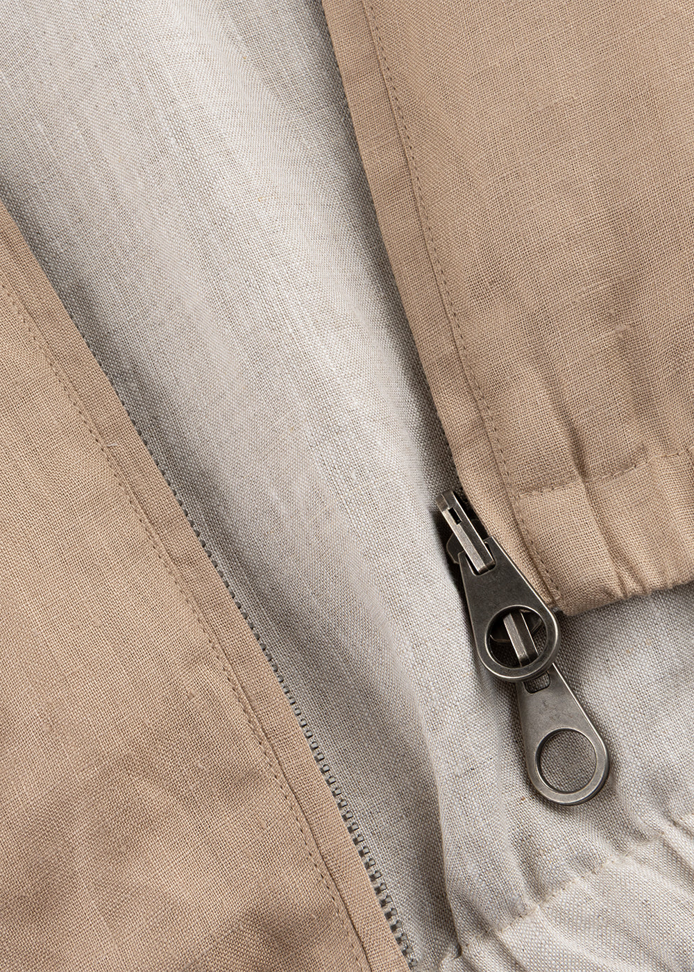 Reversibel Linnen Jacket Albijo