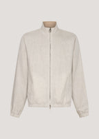 Reversibel Linnen Jacket beige
