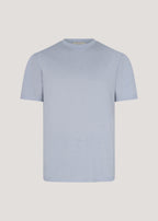 Sky blue Mercerized Air Knit T-Shirt