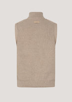Andes Bodywarmer – Kameelhaar & Wol Beige