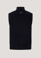 Andes Bodywarmer – Kameelhaar & Wol Navy