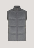 Andes Bodywarmer – Kameelhaar & Wol grijs