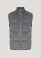 Andes Bodywarmer – Kameelhaar & Wol grijs