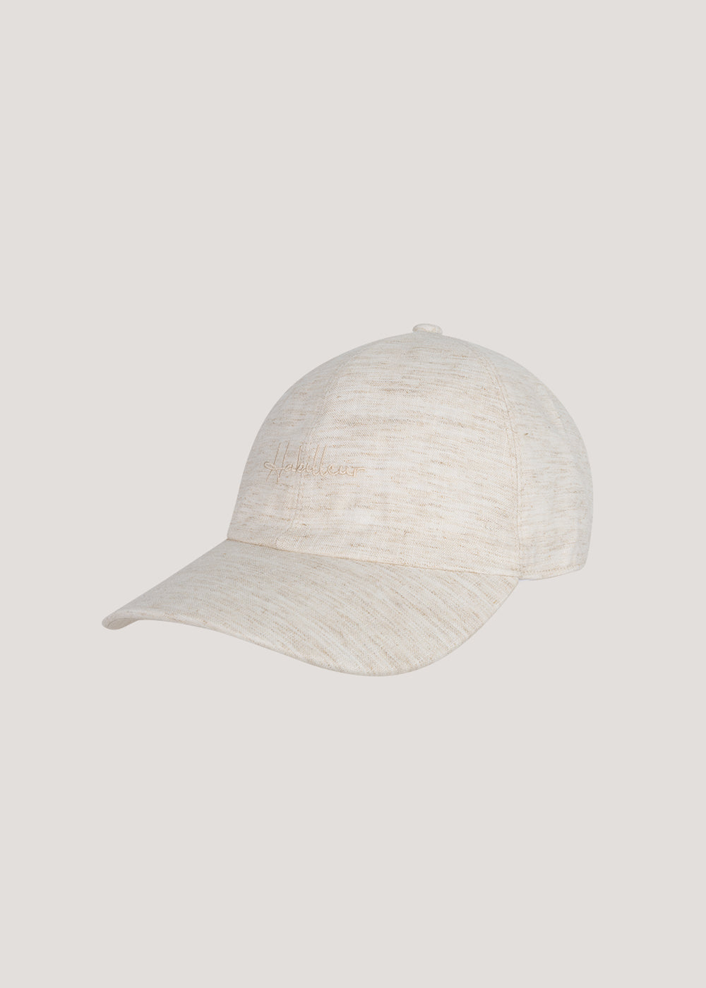 Linen beige Cap