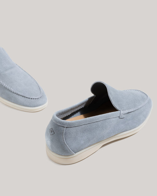 Blue Grey Yacht Loafers