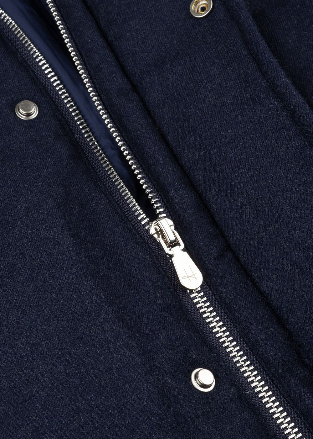 Atlas wollen jas Navy