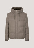 Atlas wollen jas taupe