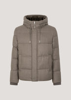 Atlas wollen jas taupe