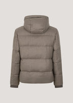 Atlas wollen jas taupe