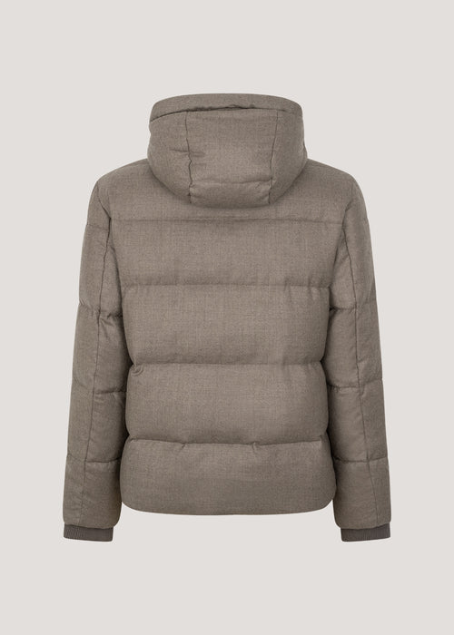 Atlas wollen jas taupe