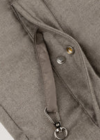 Atlas wollen jas taupe