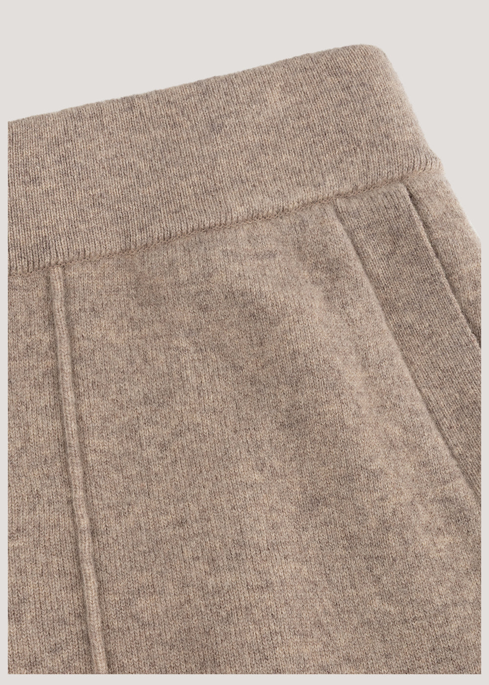 De puur wool set Beige