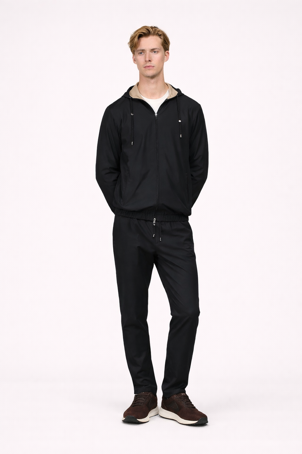 Reversibel tech Suit Aswad