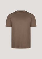 Oversized coffee Mercerized T-shirt