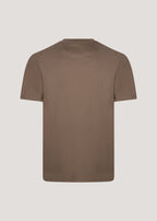 Oversized coffee Mercerized T-shirt