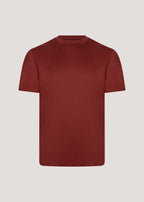 Oversized Bordeaux Mercerized T-shirt