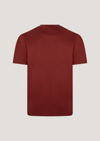 Oversized Bordeaux Mercerized T-shirt