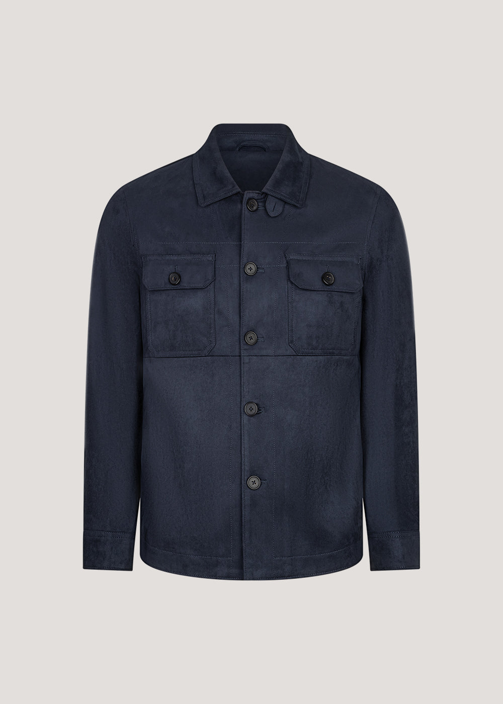 Suède Overshirt Navy