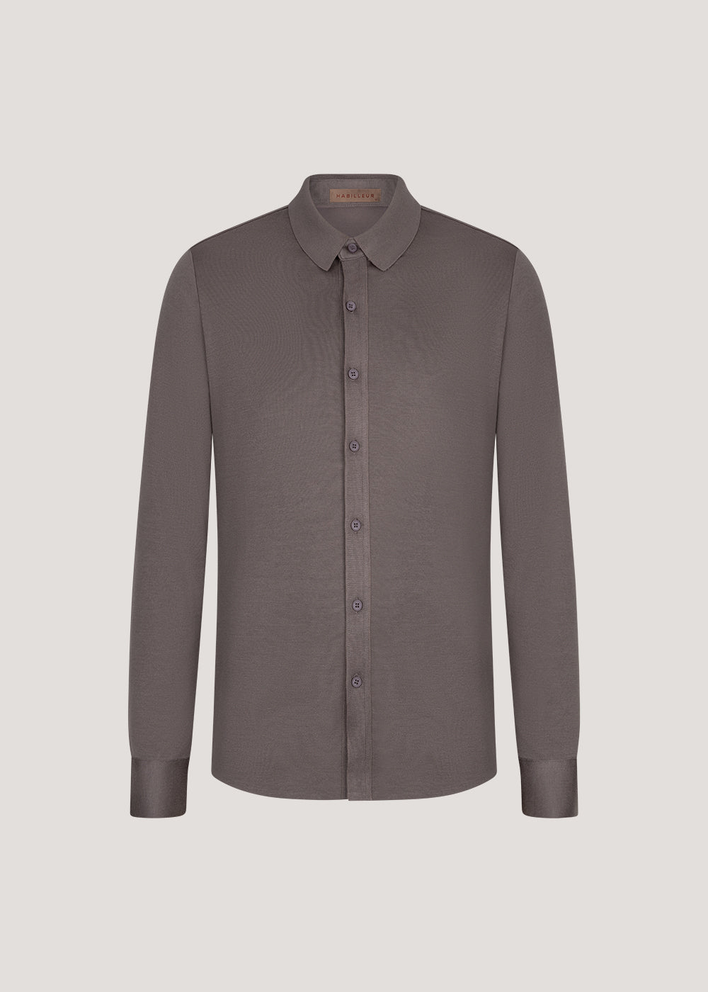 Firenze Knit Overhemd Taupe