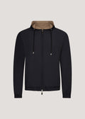 Reversibel Tech Jacket Aswad