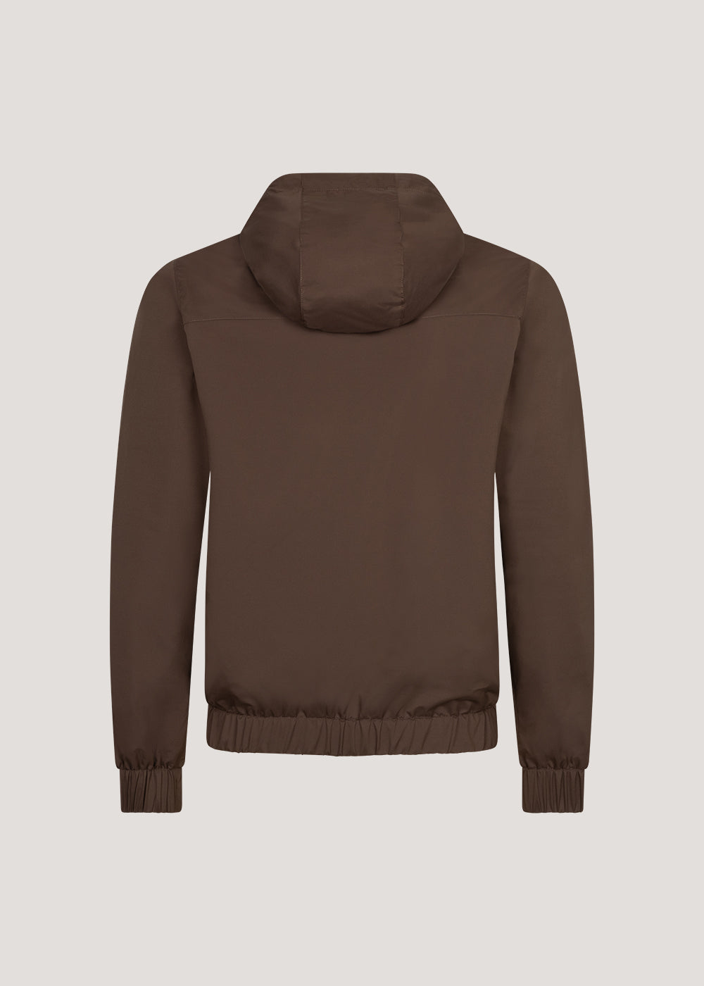 Reversibel Hooded Jacket Chocolate Caramel