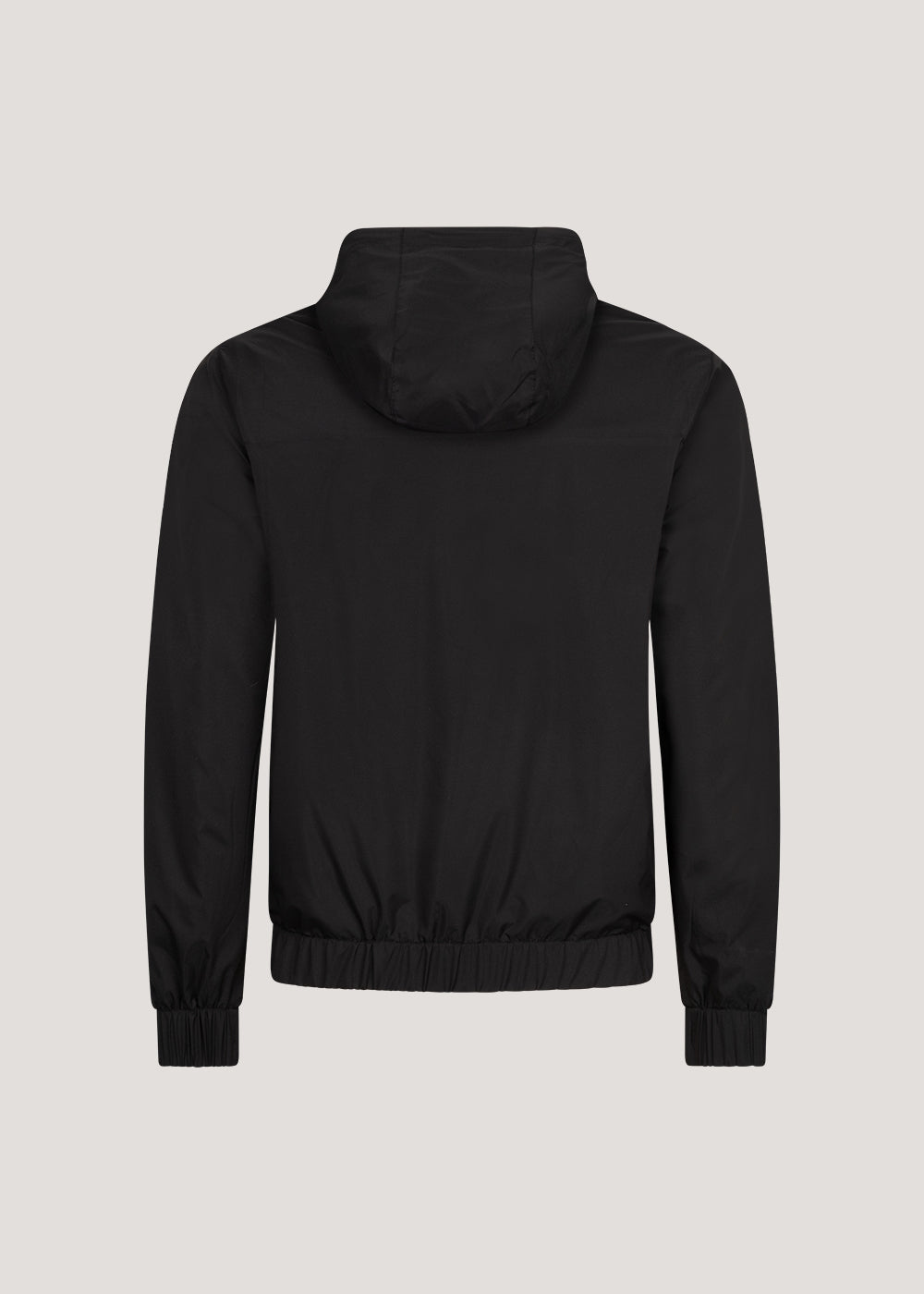 Reversibel Hooded Jacket Black