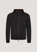 Reversibel Hooded Jacket Black