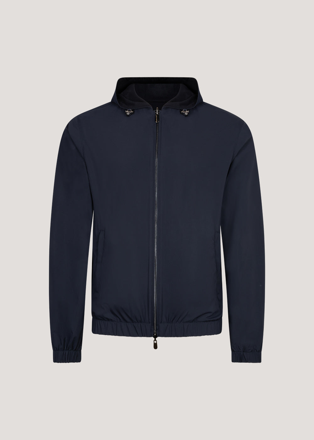 Reversibel Hooded Jacket Navy