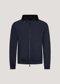 Reversibel Hooded Jacket Navy