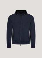 Reversibel Hooded Jacket Navy