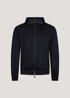 Reversibel Hooded Jacket Navy