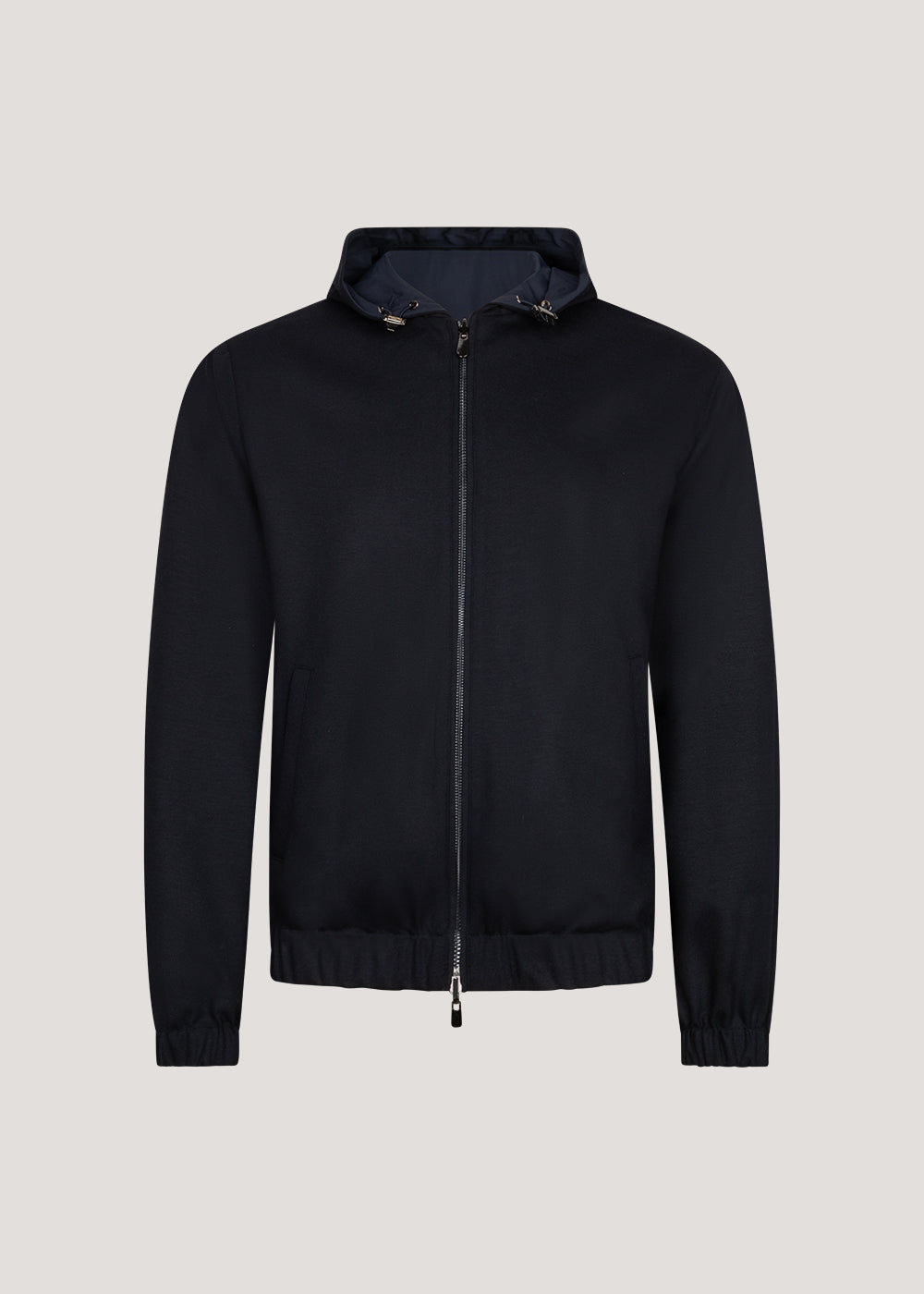 Reversibel Hooded Jacket Navy
