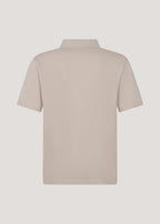 Champagne Mercerized Air Knit Polo