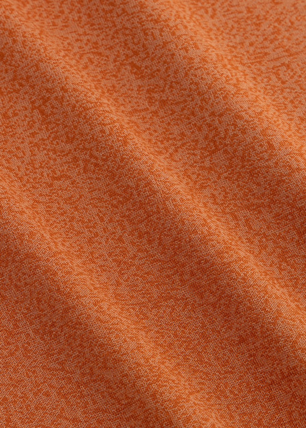 Orange Mercerized Air Knit T-Shirt