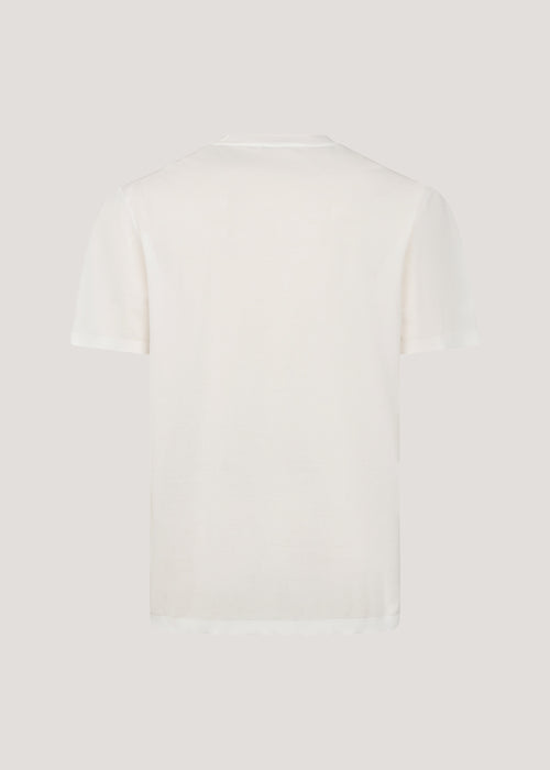 Abyad Mercerized Air Knit T-Shirt
