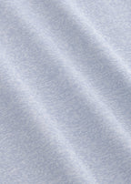 Sky blue Mercerized Air Knit T-Shirt