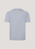Sky blue Mercerized Air Knit T-Shirt