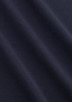 Navy Mercerized Air Knit T-Shirt