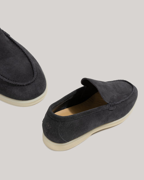 Charcoal Yacht Loafers