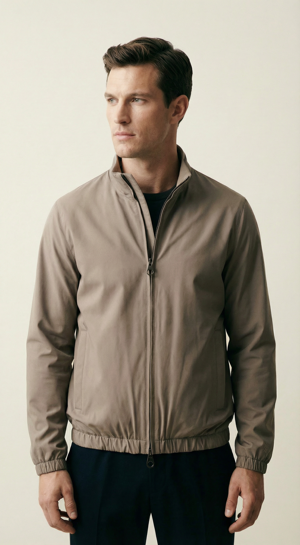 Reversibel Jacket Ecru