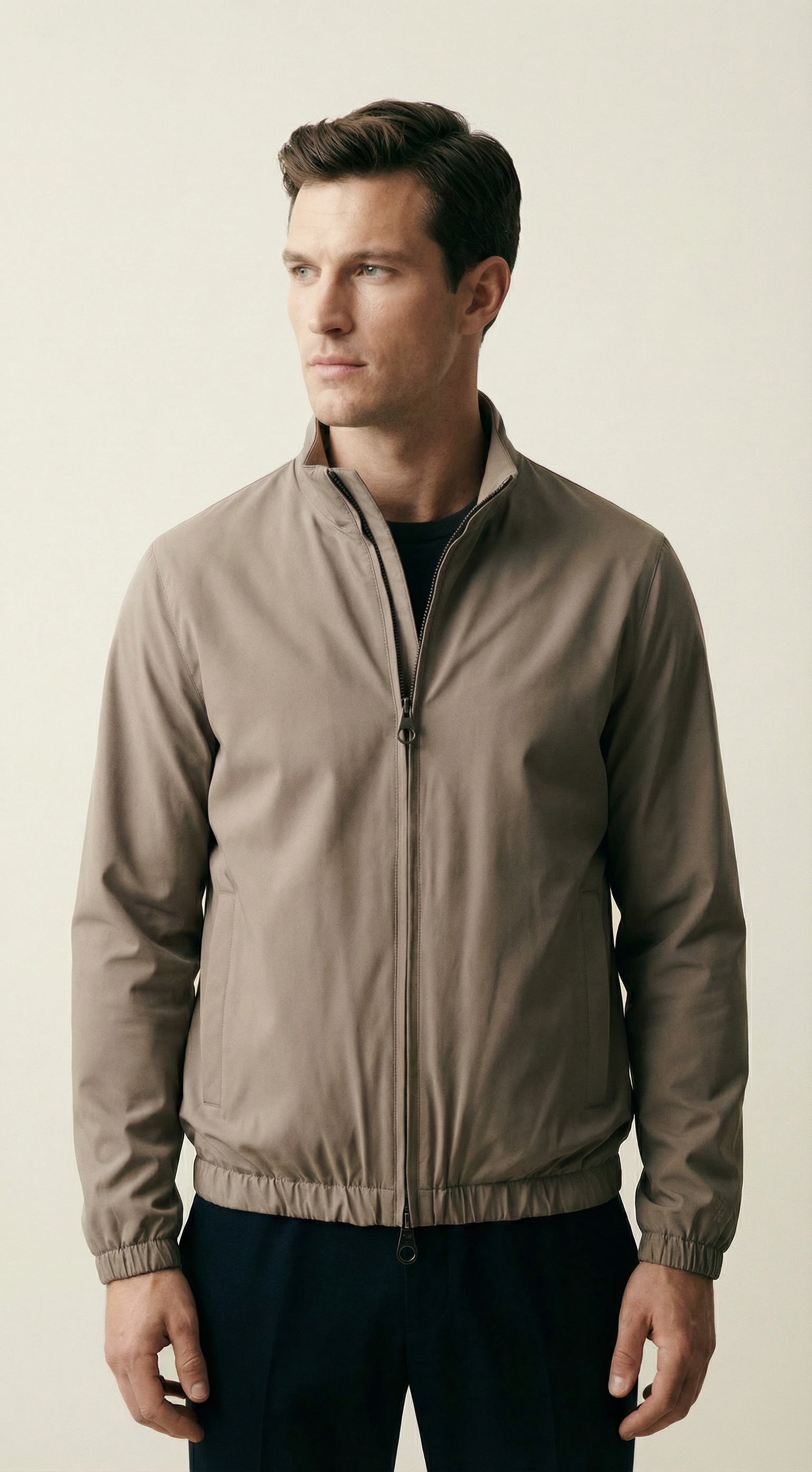 Reversibel Jacket Ecru