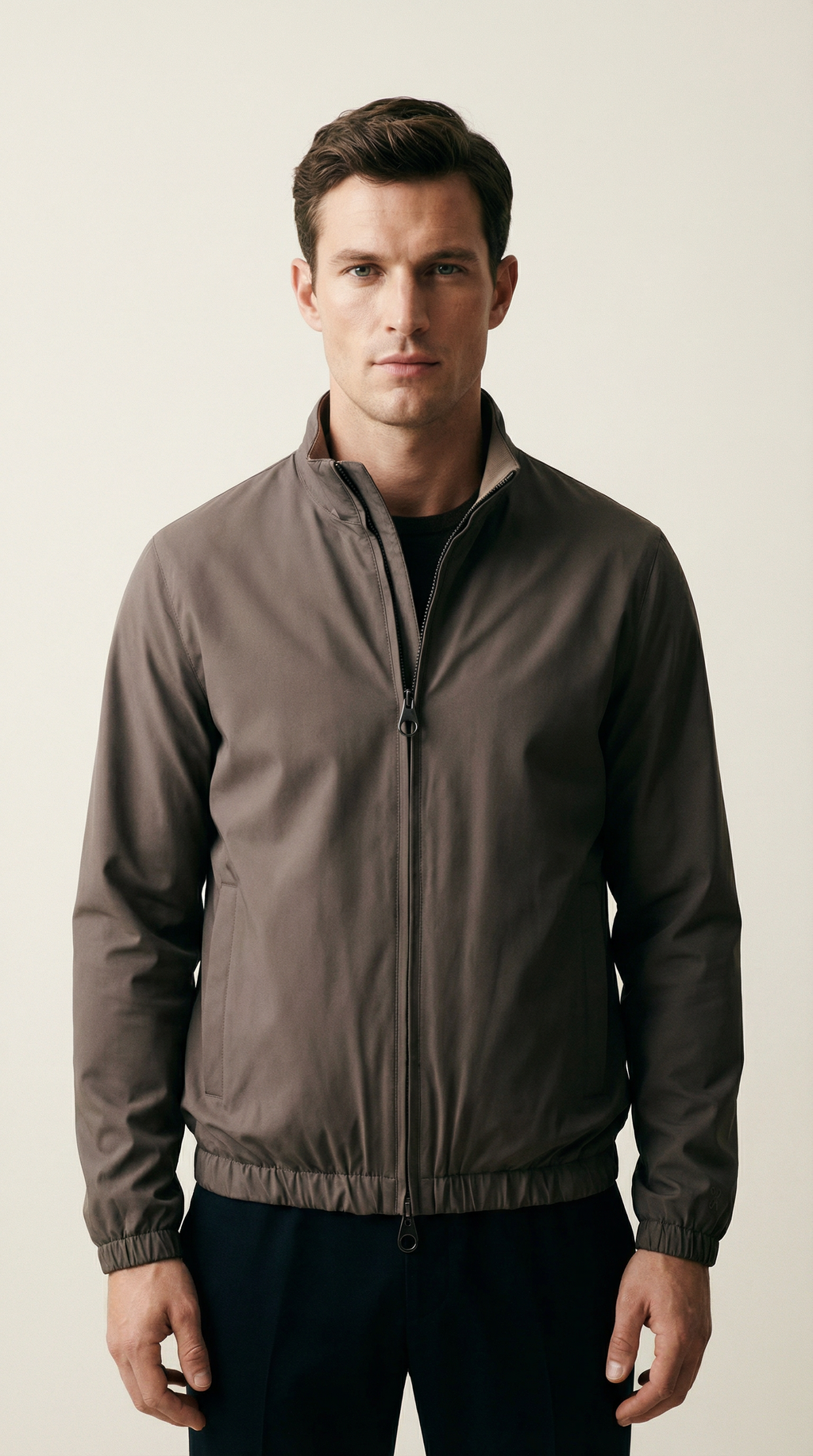 Reversibel Jacket Grey Mocca